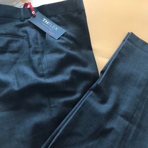 🆕Tommy Hilfiger THFlex Grey Plaid Dress Pants 33